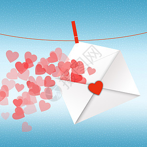 心在信封中 爱 伤害 礼物 快乐的 欲望 恋人图片
