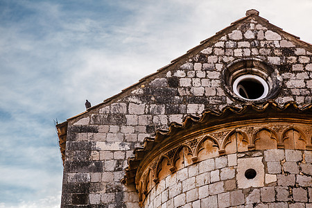 克罗地亚达尔马提亚Dubrovnik老教堂详情图片