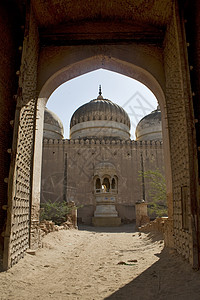 Derawar堡清真寺门图片