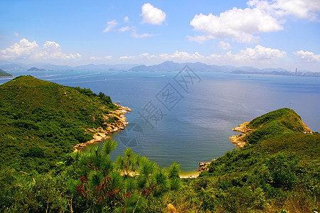 山地的香港风景图片