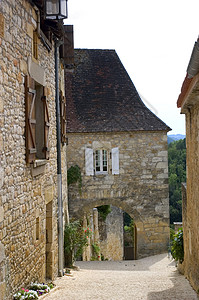 Castelnaud村 访问 欧洲 墙 堡垒 城堡图片