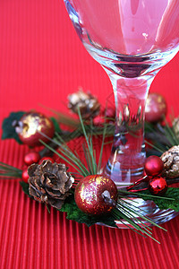葡萄玻璃酒 条纹 金子 红色的 庆典 乐趣 花圈背景图片