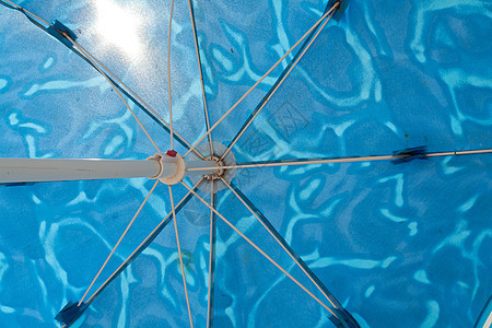 海滩雨伞夏季背景图片