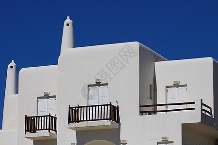 米科诺斯传统Cycladic建筑 希腊 塞克拉底 岛 圣托里尼图片