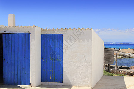 Es Calo 港口Formentera 旅行 绿松石图片