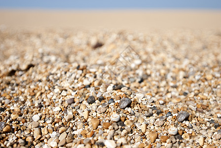 切歇尔海滩小石块伸向远处 码头 英语 大陆的图片