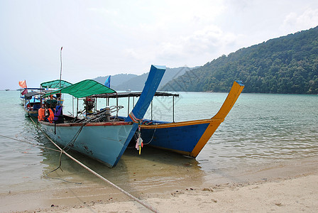 Surin岛国家公园 海岸 天空 热带 太阳 水图片