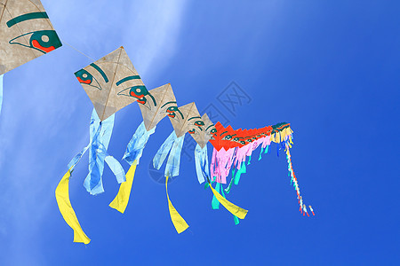 CHA-AM - 三月十日 泰国第12届实习会的多彩风筝 锻炼 晴天背景图片
