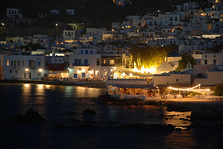 希腊 水 游客 假期 圣托里尼 蓝色的 酒店 房子图片