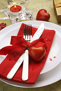浪漫晚宴 情人节的餐桌位 婚姻 食物 餐厅背景图片