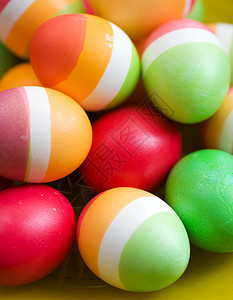 复活节多彩蛋背景图片
