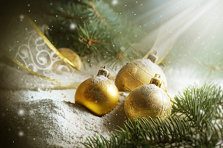 圣圣诞古迹装饰 电灯泡 金子 装饰风格 边界 魔法图片