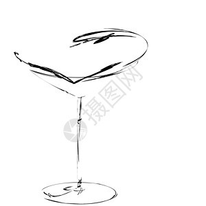 因过错而使用玻璃杯 玻璃器皿 香槟酒 周年纪念日 庆祝图片