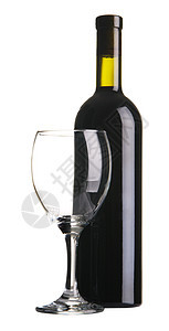 一瓶红酒 瓶子 派对 空白的 经典的 庆典 黑暗的 葡萄酒 白色的图片