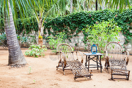 花园家具 桌子 户外的 露台 热带 假期 座位 院子图片