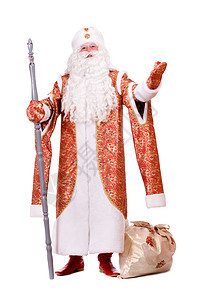 俄罗斯圣诞人物Ded Moroz 假期 圣诞老人图片