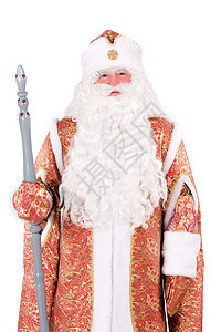 俄罗斯圣诞人物Ded Moroz 传统 手套图片