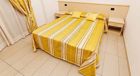 现代旅馆内室内 优雅 客栈 家具 床单 汽车旅馆 睡眠图片