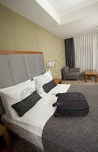旅馆房间 家 商业 床 美丽的 奢华 窗帘 套房 装潢图片