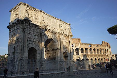 罗马 君士坦丁凯旋门 地标 卡洛·萨尔纳基奥利 旅行 艺术 建筑学 旅行者图片