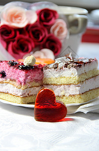 瓦伦丁 甜的 食物 情人节 花束 婚姻 浪漫 蛋糕 魅力图片