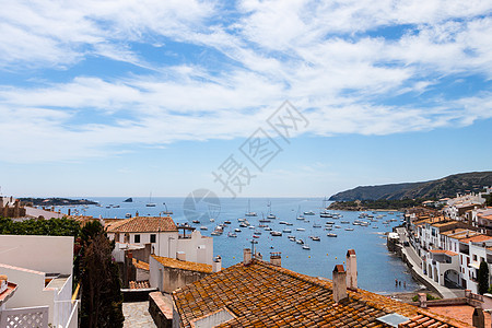 西班牙科斯塔布拉瓦 卡地克湾 页岩 海洋 风景图片