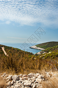 一个风景海湾 旅游 海景 天空 城市 欧洲 岩石 海洋图片