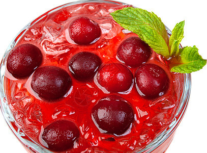 红莓鸡尾酒特制 工作室 酒精 宏观 凉爽的 茶点 寒冷的 红色的图片