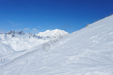 冬季山地降雪 旅行 寒冷的 冰 法国 白色的 假期图片