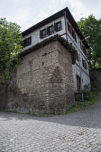 Safranbolu的旧房子 城市 镇 历史的图片