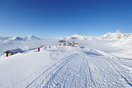 滑雪运输站 高山 首脑 旅行 山脉 户外 冰 椅子图片