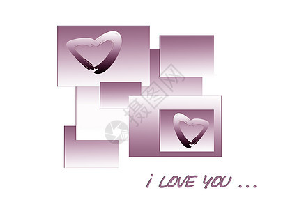 我爱你 浪漫 假期 插图 二月 桌子 信 快乐的 木板 卡片图片