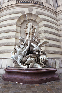 奥地利维也纳霍夫堡宫殿 哈克尼 奥地利人 国会大厦图片