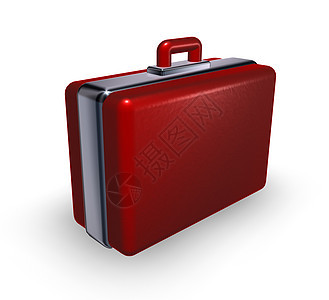 红色大小写 锁 航程 假期 旅游 手提箱图片