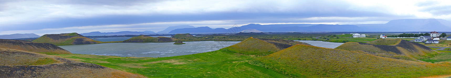 Myvatn 密尔文 北欧 生态 雨 夏天 泥坑图片