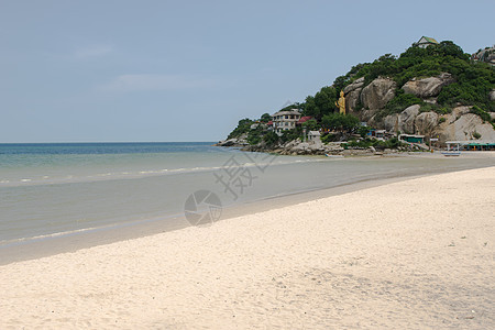 泰国华欣海滨 水 蓝色的 海滩 海岸 假期图片