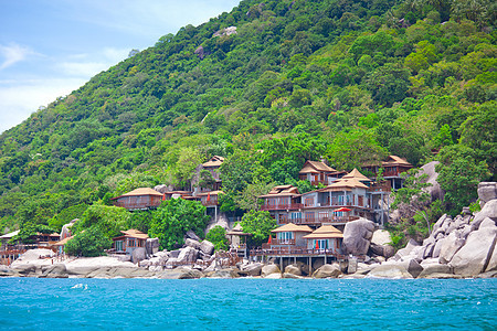 山地度假村 游泳 温泉 夏天 水 泰国 天空图片