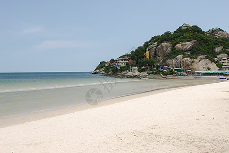 泰国华欣海滨 美丽的 海岸 海洋 水 美丽图片