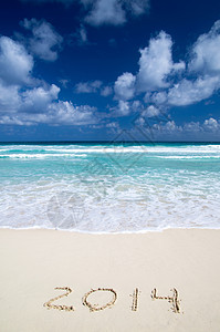 海滩沙滩 晴天 自然 泡沫 快乐的 波纹 庆典 冲浪背景图片