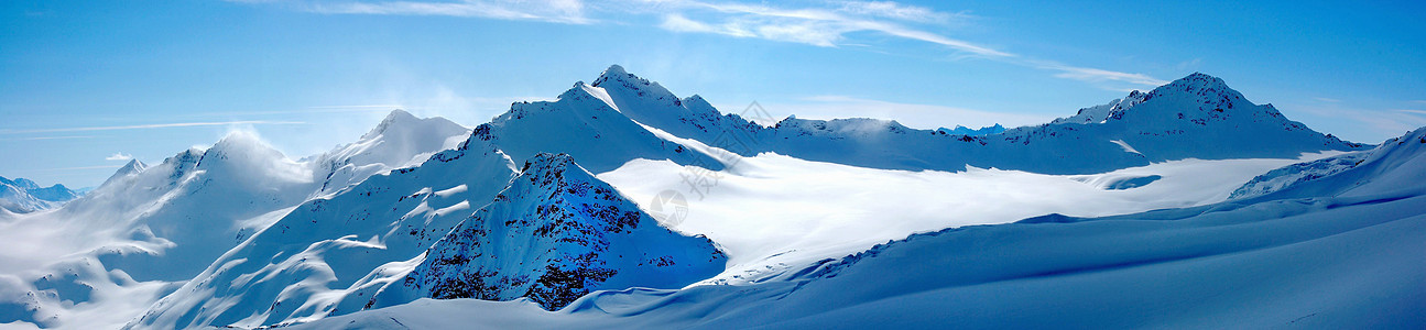 冬季风景 滑雪者 运动 岩石 顶峰 蒂罗尔 冰川 冬天图片