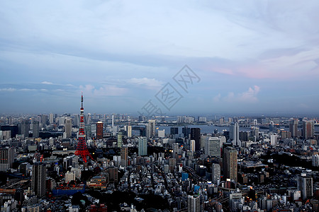 东京天线 高的 商业 假期 城市景观 建筑学 观光 日落图片