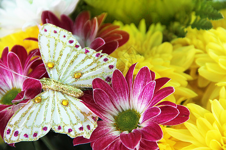一堆鲜花 仪式 热情 婚姻 浪漫 植物 爱 展示图片