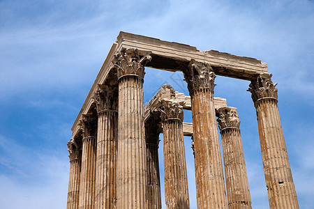奥林山宙 古典 假期 寺庙 宙斯 地中海 希腊图片