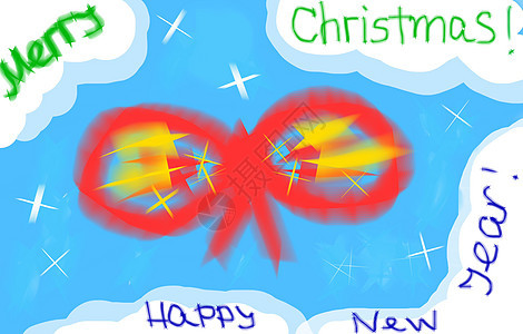 圣诞主题 快乐的 雪 庆祝 装饰品 圣诞节 树 墙纸背景图片