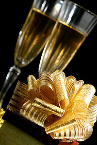 节日贺卡 香槟酒 前夕 派对 玻璃 饮料 婚礼 乐趣图片