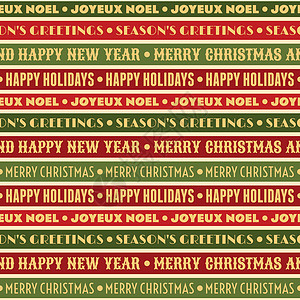 无缝圣诞图案 卡片 圣诞节快乐 明信片 包装 废料 现代的 横幅图片