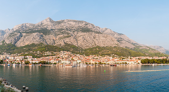 Makarska全景观图片