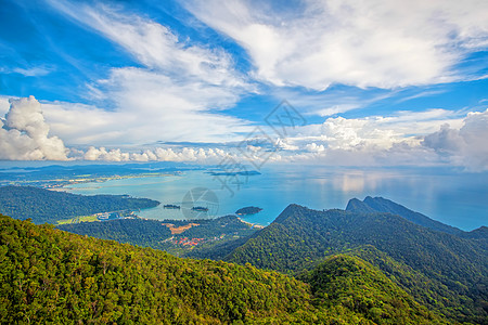 兰卡维观点 支撑 海滨 船码头 假期 海滩 海 旅行 马来西亚图片