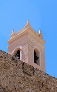 古老的加固墙壁和塔楼是 历史 建筑 旅游 西班牙 布兰卡图片