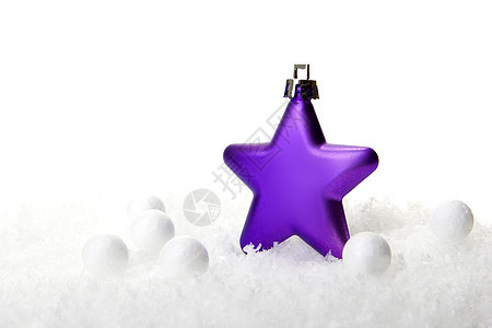 圣诞节装饰紫紫罗兰 装饰品 十二月 圣诞星 平安夜 圣诞饰品 树图片